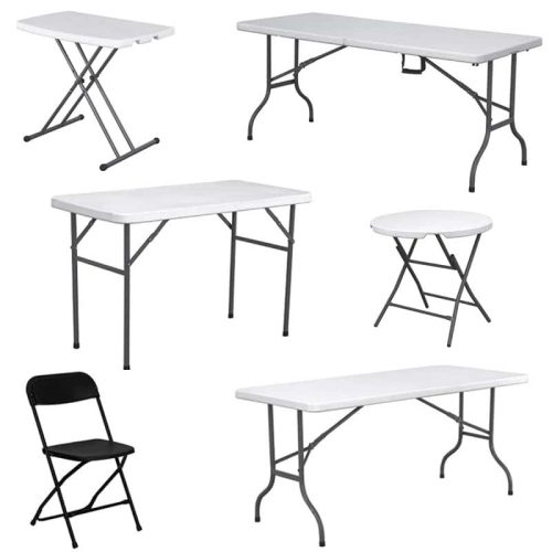 Folding Tables & Chairs